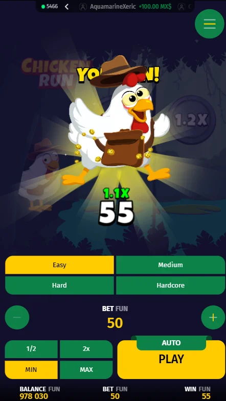 Chicken Run app
