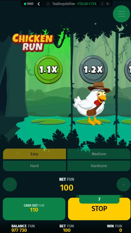 Chicken Run mobile